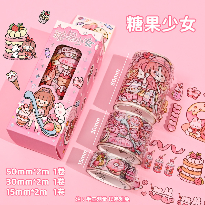 

Stiker Roll PET / Stiker PET ROLL Lucu / Stiker Aesthetic