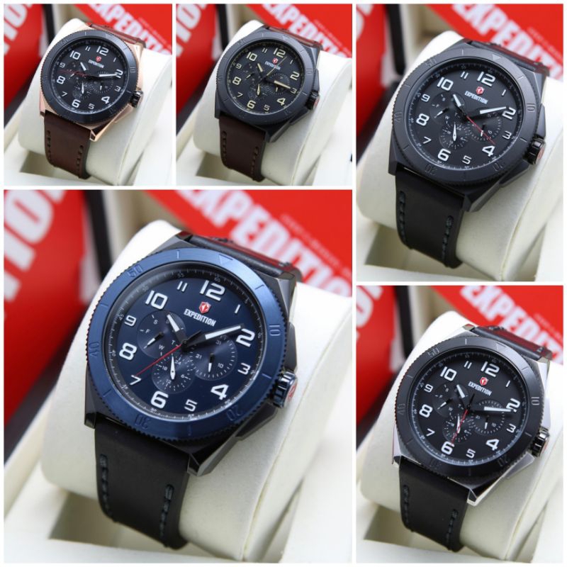 E6823 Jam Tangan Pria  Expedition 6823 Original E 6823