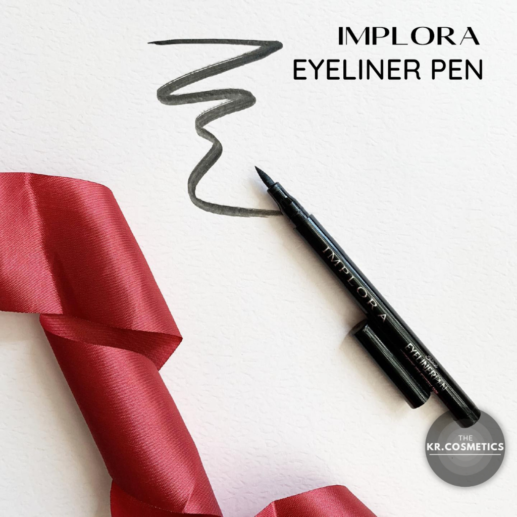 IMPLORA Eyeliner Pen Black-waterproof and dramatic look 1,7 gr