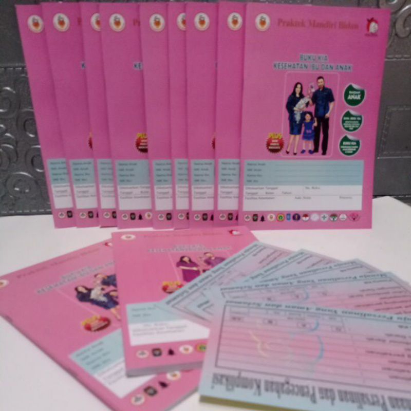 

Buku KIA terbaru 2 muka Cetakan 2023 free Sticker