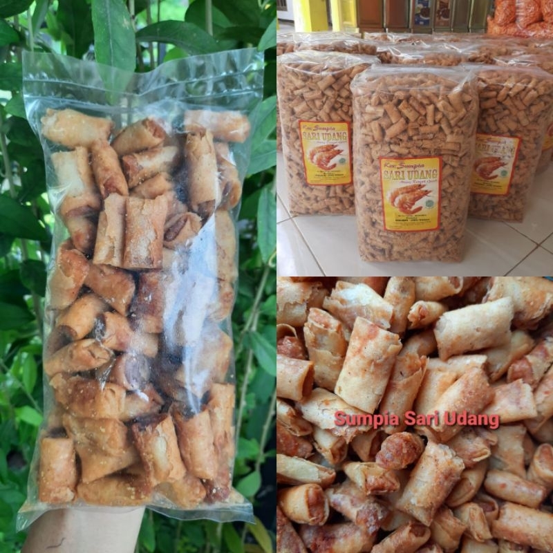 

snack sumpia udang kemasan 250gr