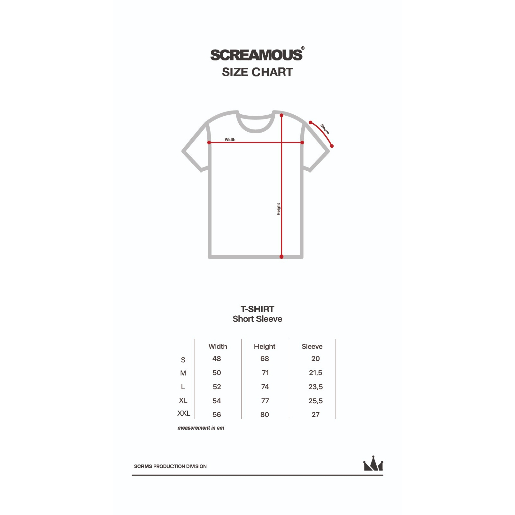 Screamous Kaos T-Shirt PUNK WHITE