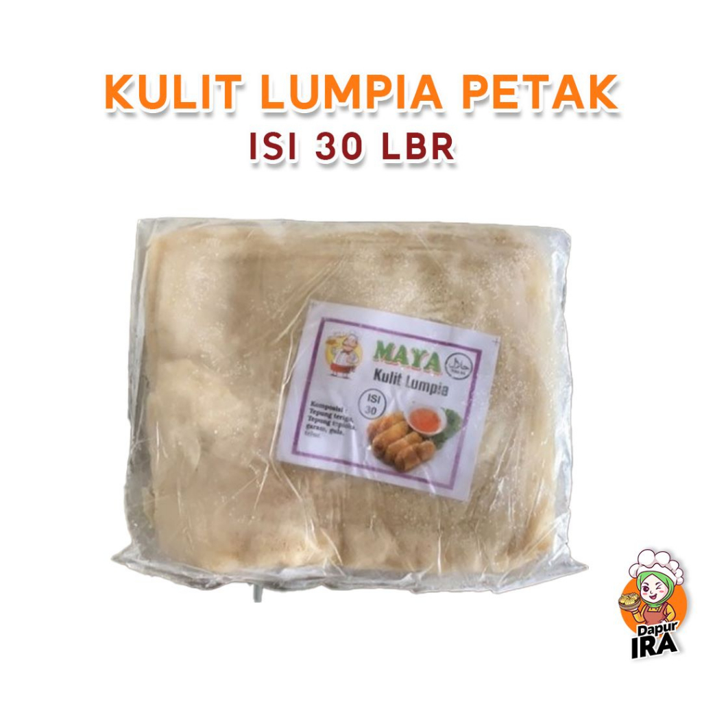 

kulit lumpia petak maya isi 30 pcs