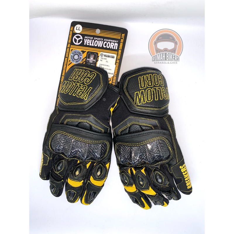 SARUNG TANGAN YELLOW CORN / YG-334 BK/YE