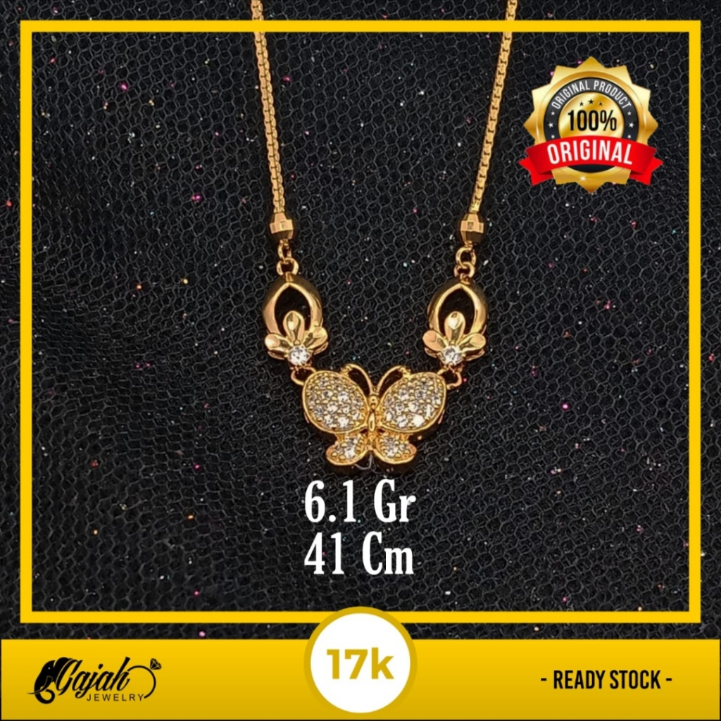 Kalung Emas 17K - 6.1 Gr Kadar 750