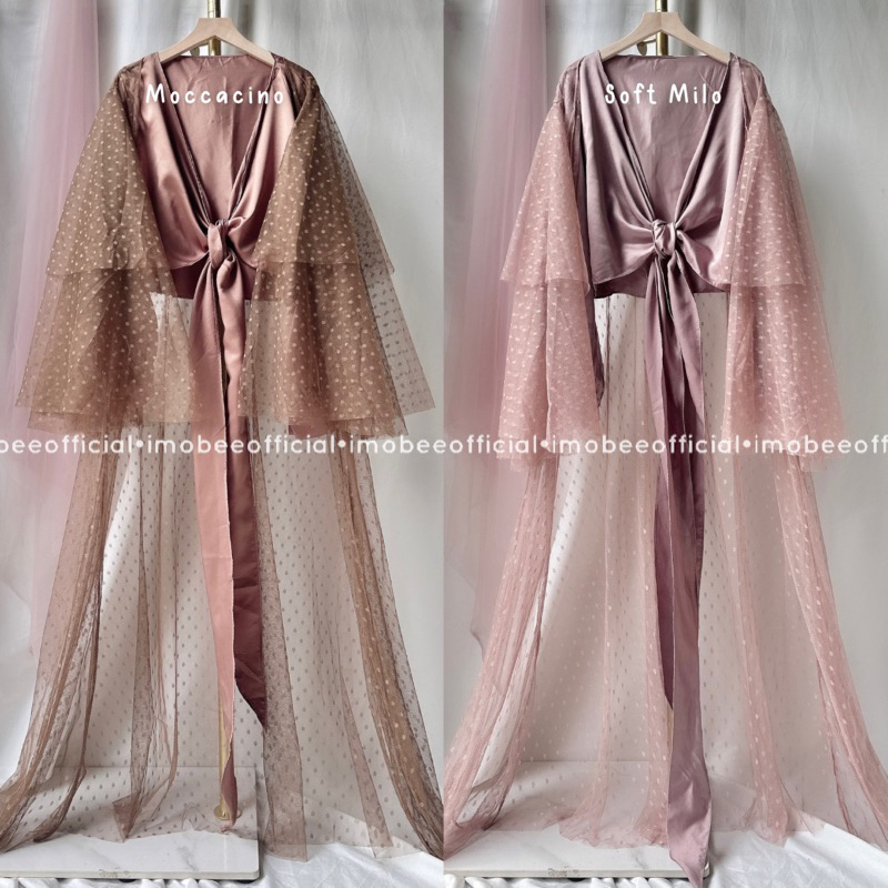 PRINCESSA DRESS // DRESS GAMIS SET PRINCESS TILLE SATIN TEROMPET // GAMIS LUXURY RAYA