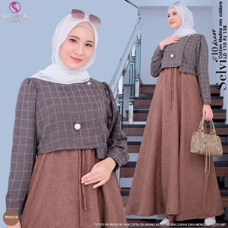 [READY] SELVI BY SHOFIYA GAMIS DRESS BEST SELLER