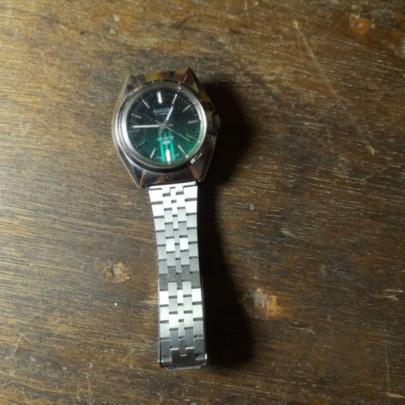 jam tangan Garuda sport Jadul otomatis asli lawas