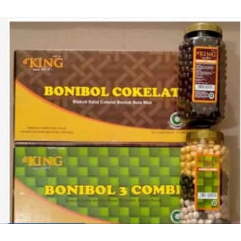 

Bonibol d'king coklat biskuit 1 box isi 4 botol