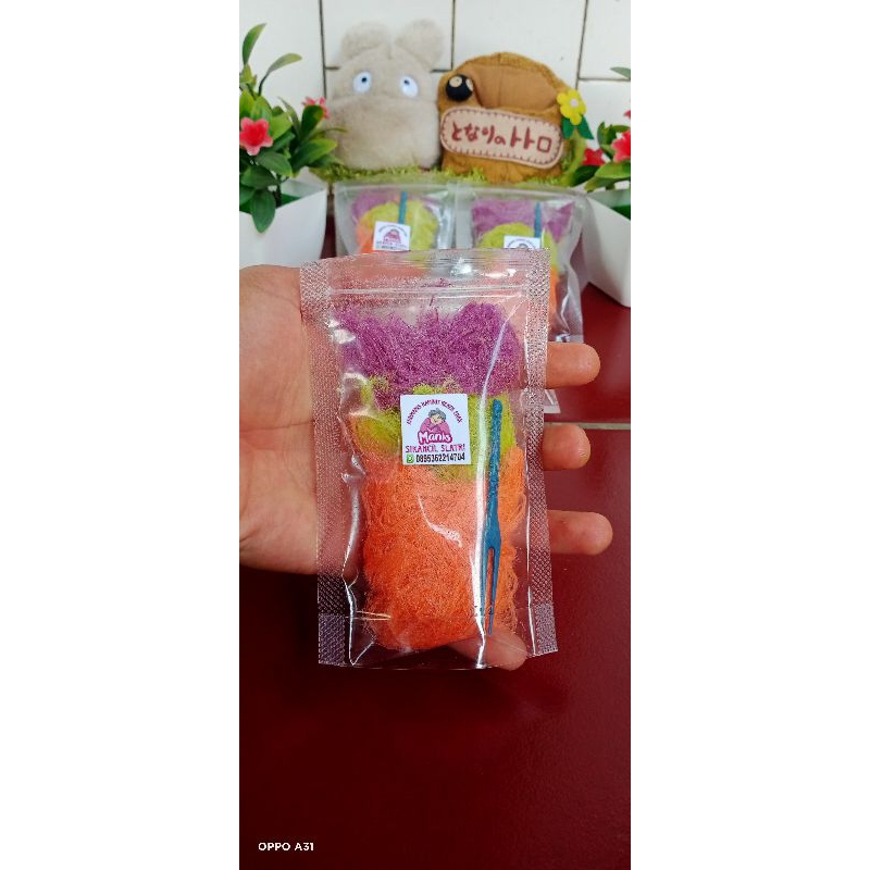 

Arumanis rambut nenek kemasan standing pouch (50gr)