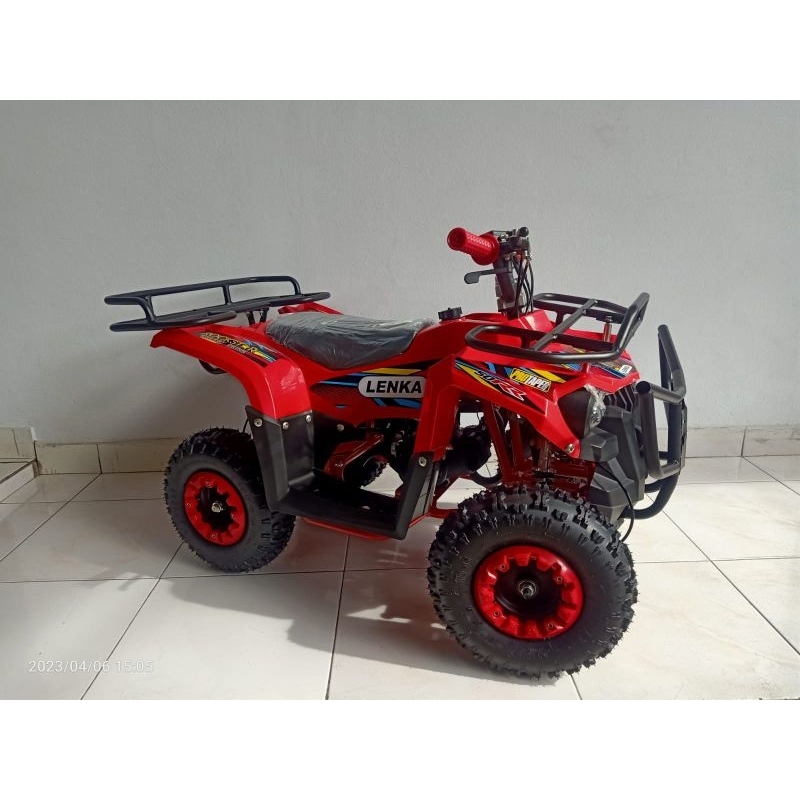 ATV  LENKA / HUNTER 50 CC MESIN 2 TAK~MAINAN MOTOR ANAK(GOSENT/JNE/INDAH CARGO)