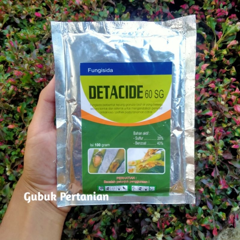 Fungisida Detacide 60 SG/Obat Pencegah Hama Patek Dan Busuk Pada Buah