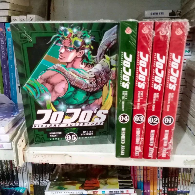 komik Jojo Bizarre Adventure vol 1-5 OG