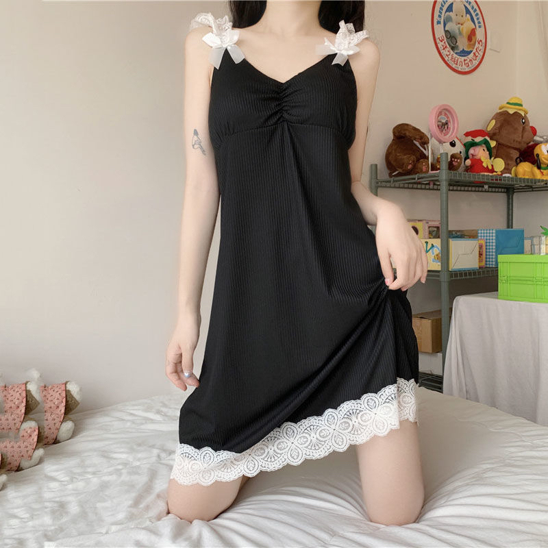 JOS1517 Dress Sling Baju Tidur Wanita Daster Baju Tidur Import