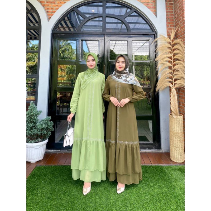GAMIS MALAYSIA CERUTY PAYET TERBARU - BAJU KURUNG MALAYSIA - GAMIS CERUTY - GAMIS PAYET