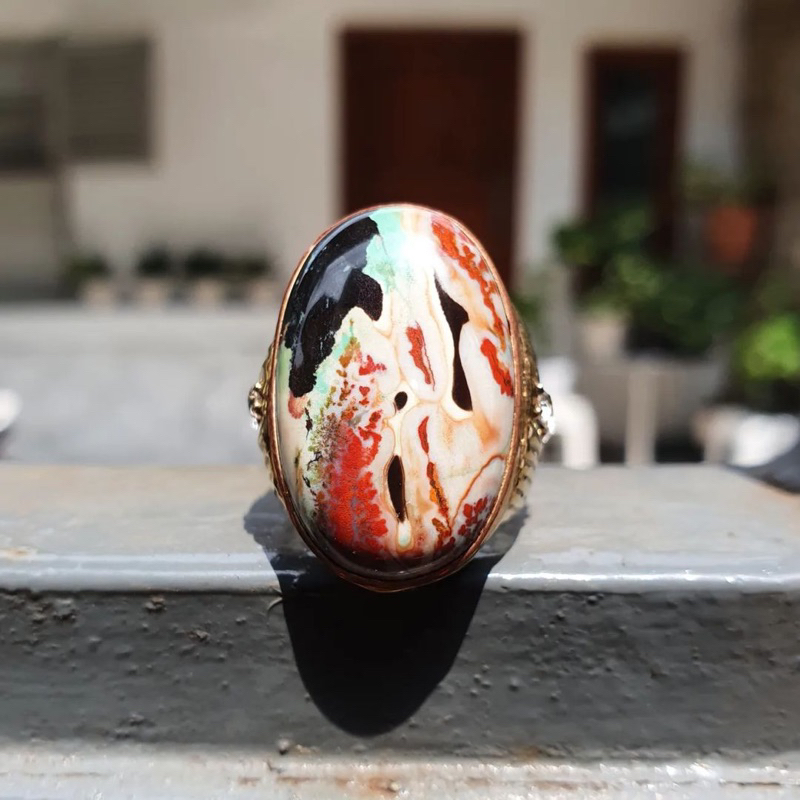 CINCIN BATU AKIK PANCAWARNA EDONG MARSIH OHEN CIANGEL DARSON KIRPAY BUKAN BACAN