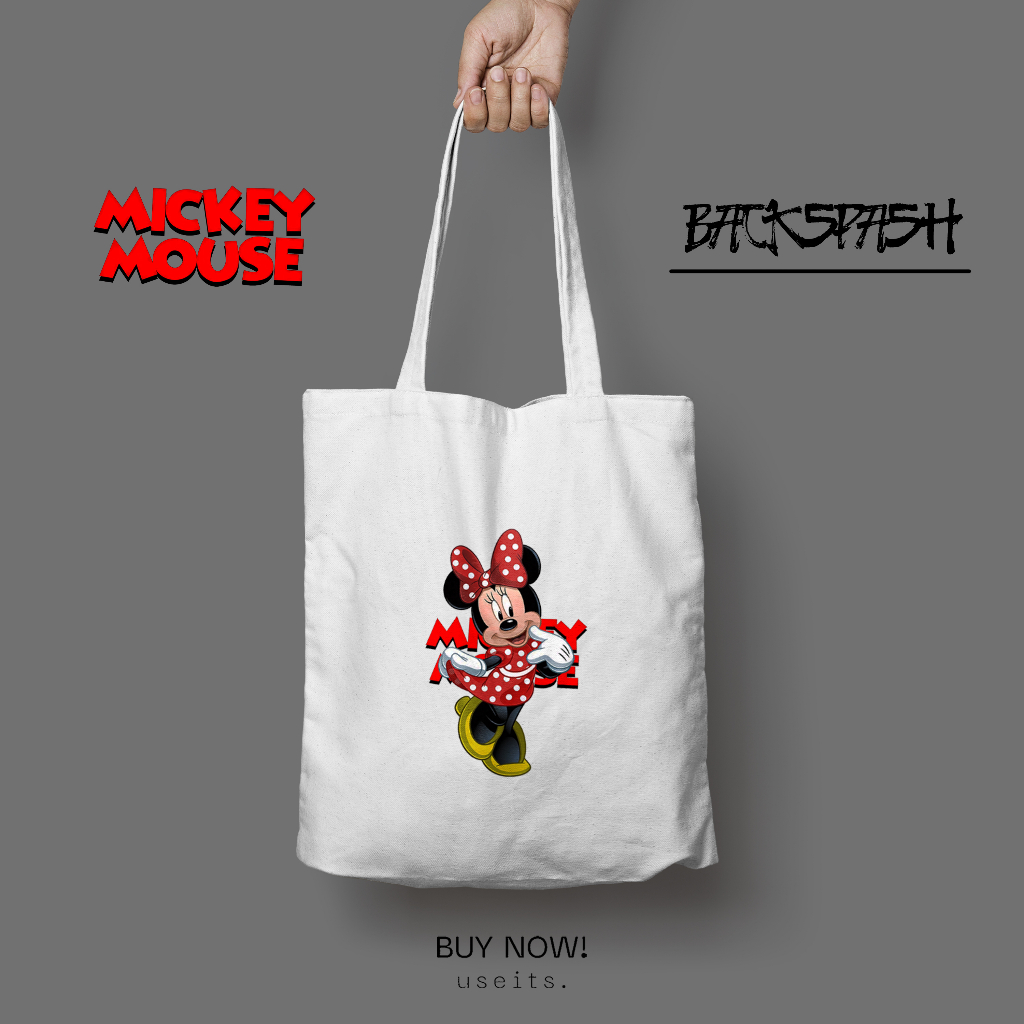 Totebag Tas Mickey Mouse Pria Wanita - MICKEY MOUSE