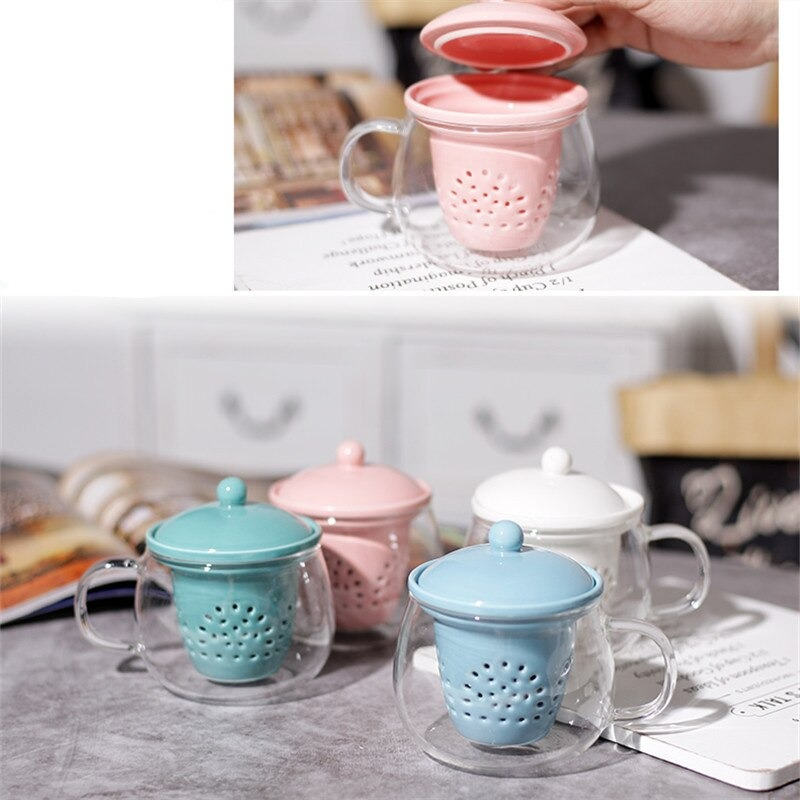 Teko Pitcher Teh Glass Teapot Maker 360ml with Infuser - 301TCF