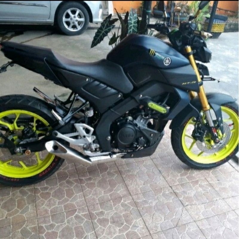 Knalpot underbelly suara racing yamaha r15 v2 v3 v4 mt-15 xabre