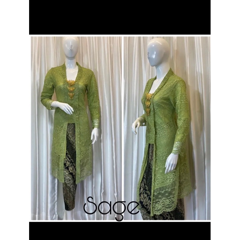 kutubaru polos/kebaya tunik/kebaya favorit/kebaya modern/condangan/seragaman