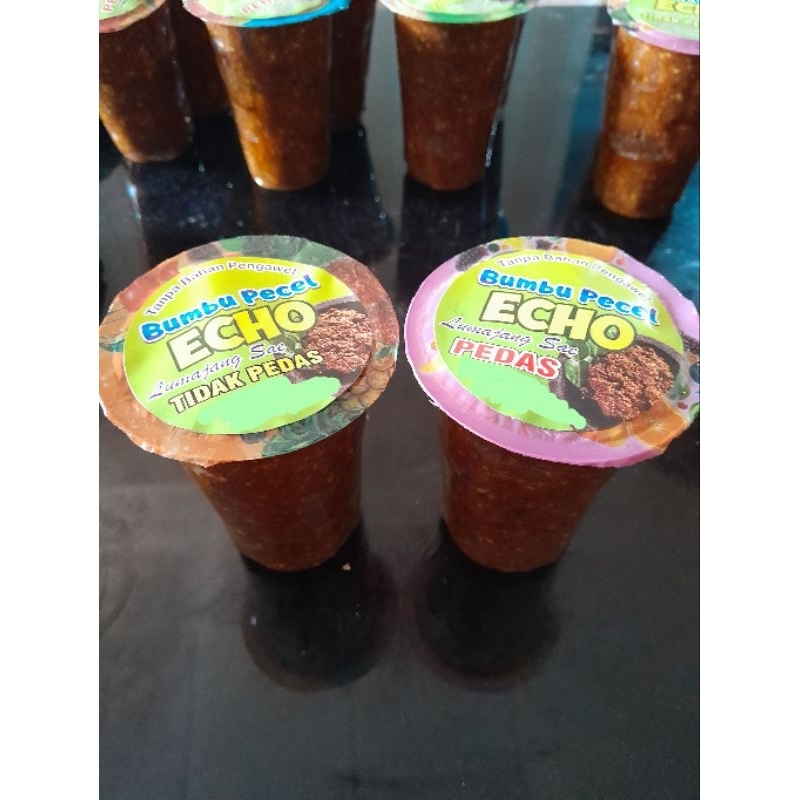 

bumbu pecel "Echo" khas Lumajang