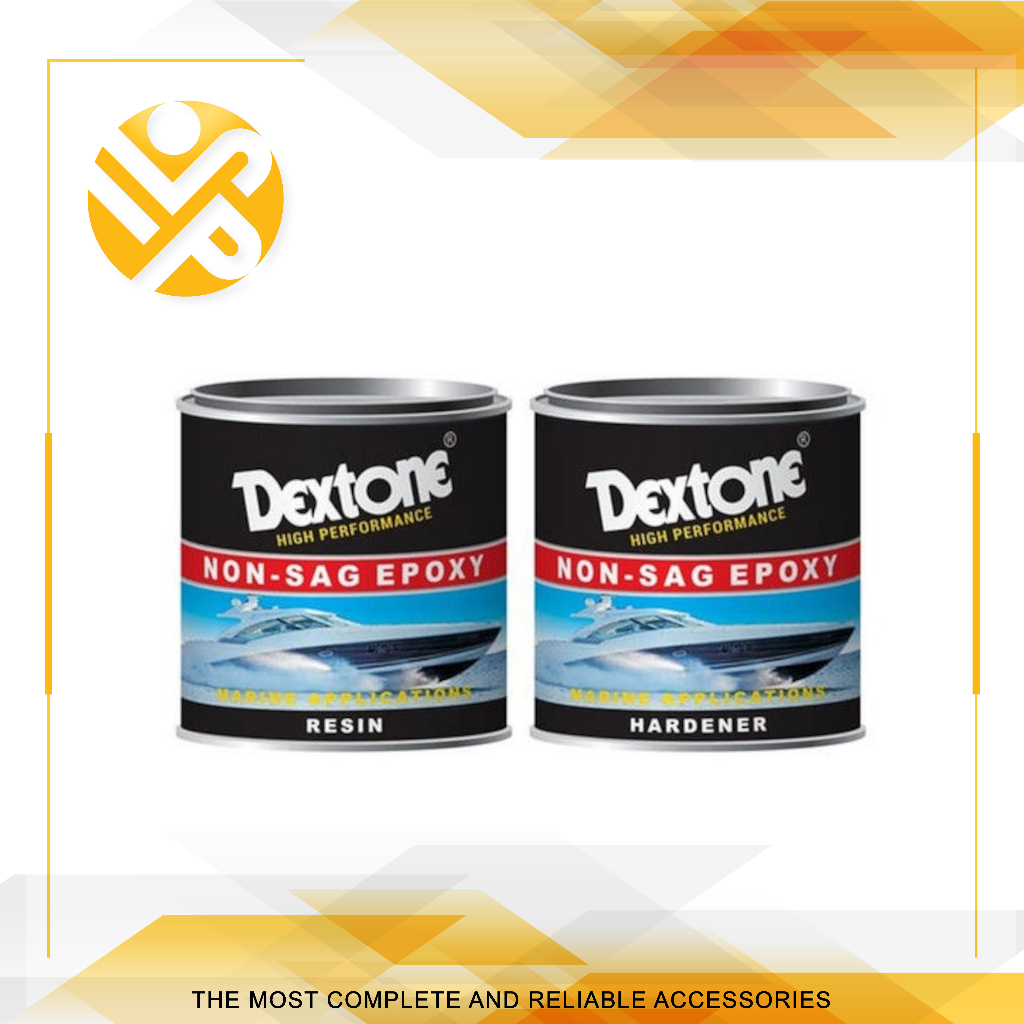 

Dextone Non Sag Epoxy 400 Gr/ Lem Kapal / Lem Besi Campur