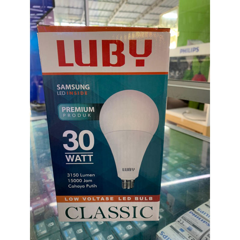 Lampu LED LUBY Classic Cahaya Putih 30W