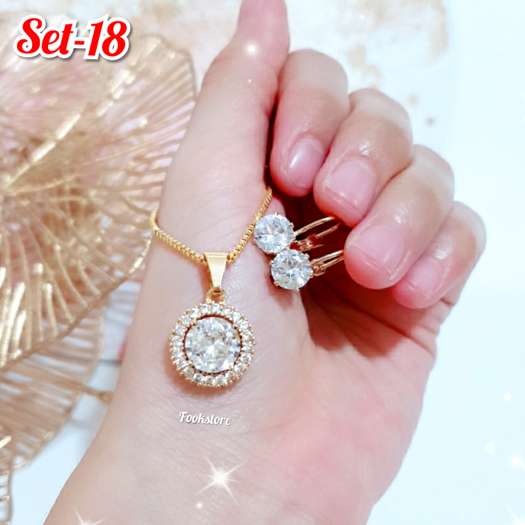 SET KALUNG DAN Anting xuping FASHION