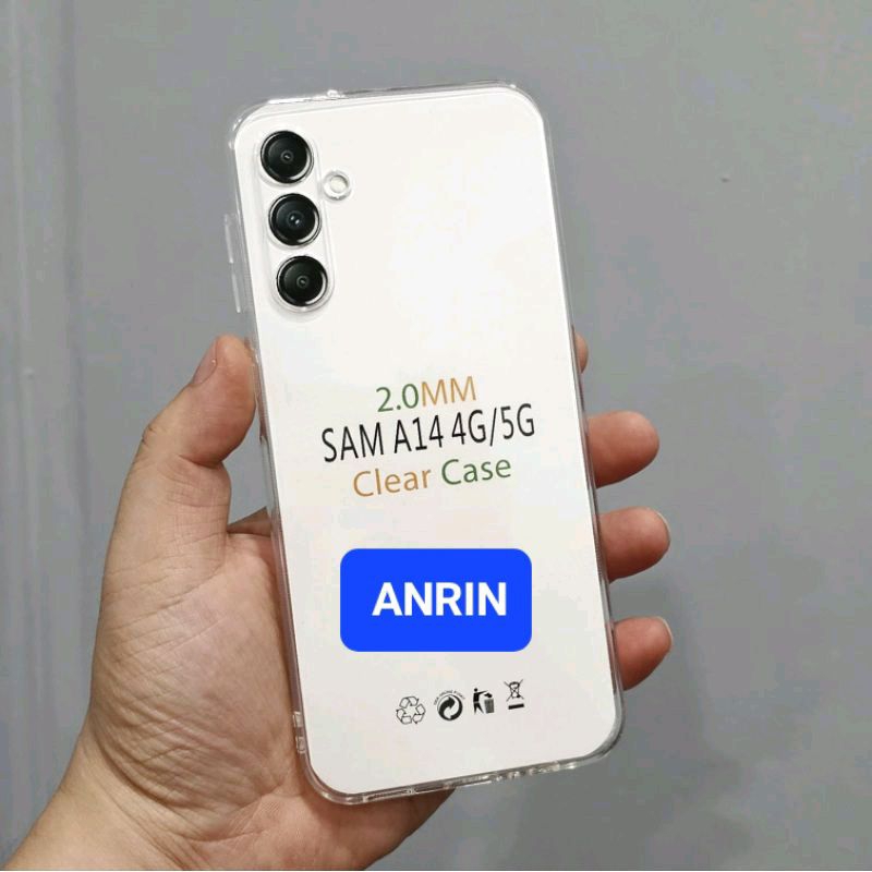 Samsung A14 5G A14 4G M14 5G HD 2.0 SILIKON BENING BAHAN TEBAL ANTI JAMUR