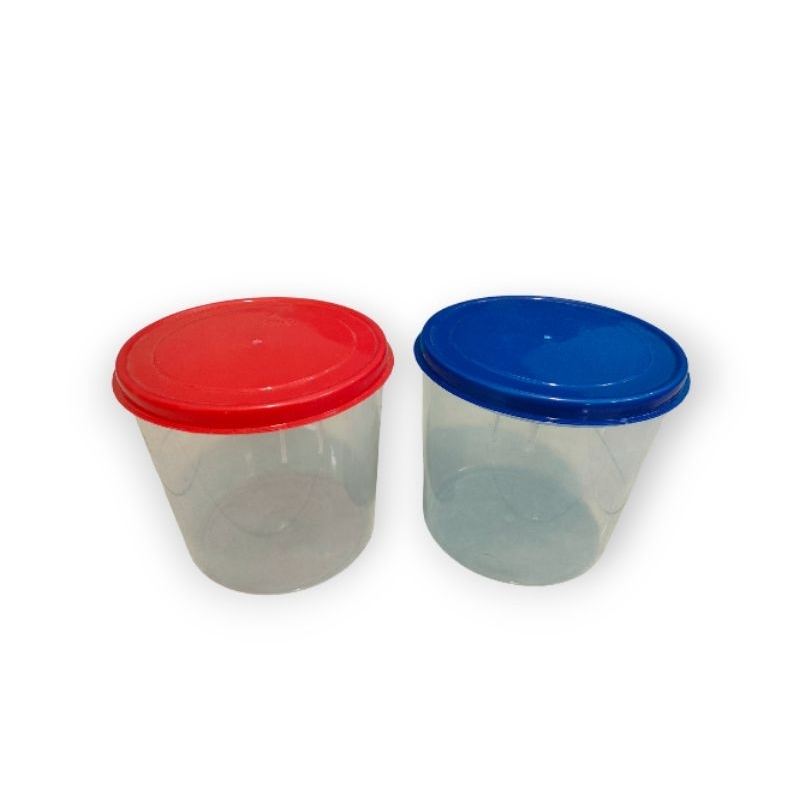 Toples Bulat 1 ½kg - JM - Toples Kue Kacang - Toples Jajan