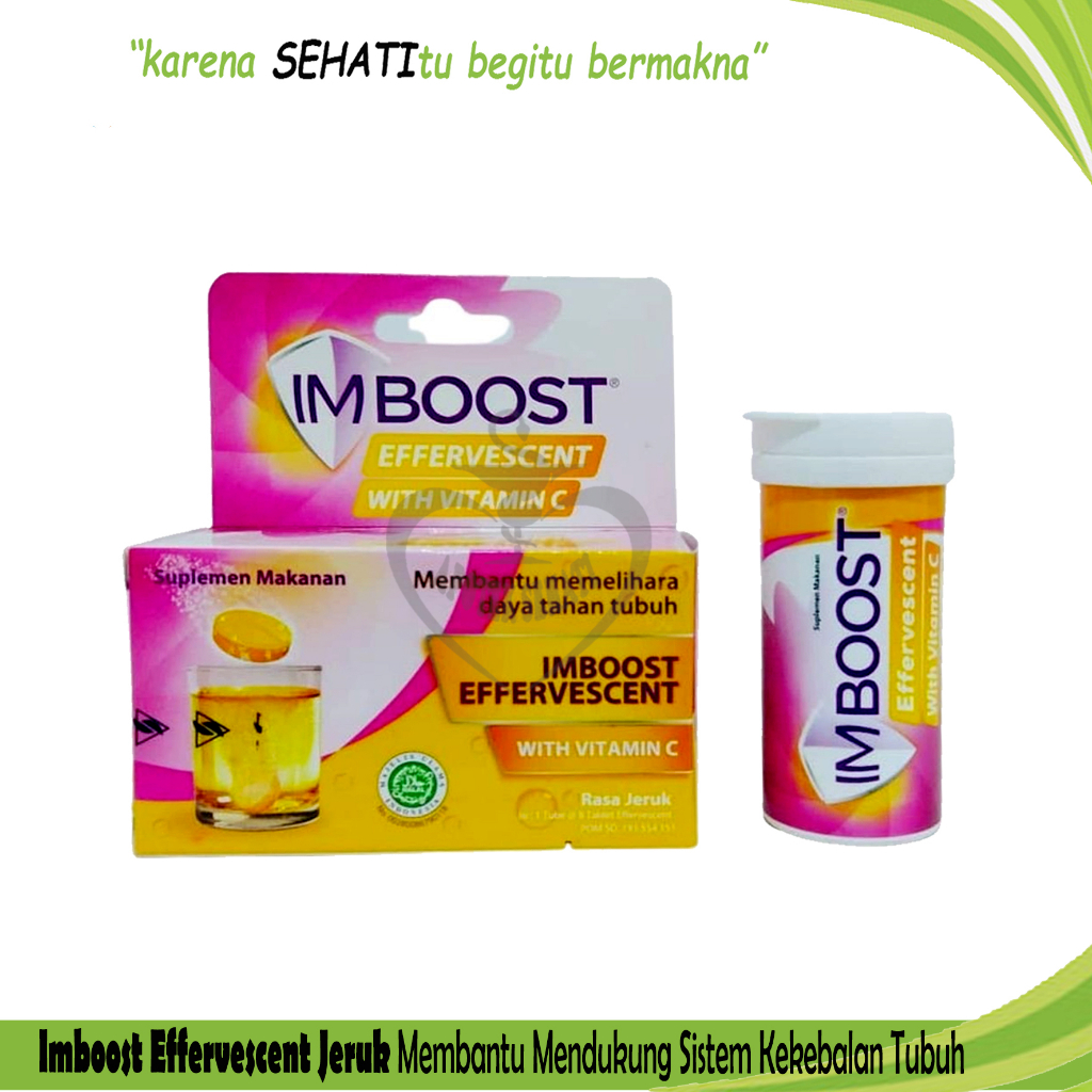 Imboost Effervencent Vitamin C Sistem Imun