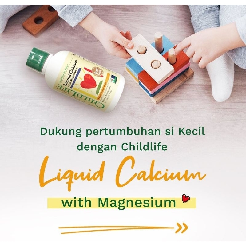 Childlife Liquid Calcium With Magnesium 473 ml BPOM