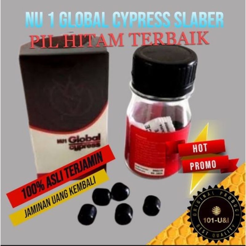 NU 1 GLOBAL CYPRESS SLABER 100% ORIGINAL | PIL HITAM PEREDA NYERI SENDI DAN SYARAF TERBAIK