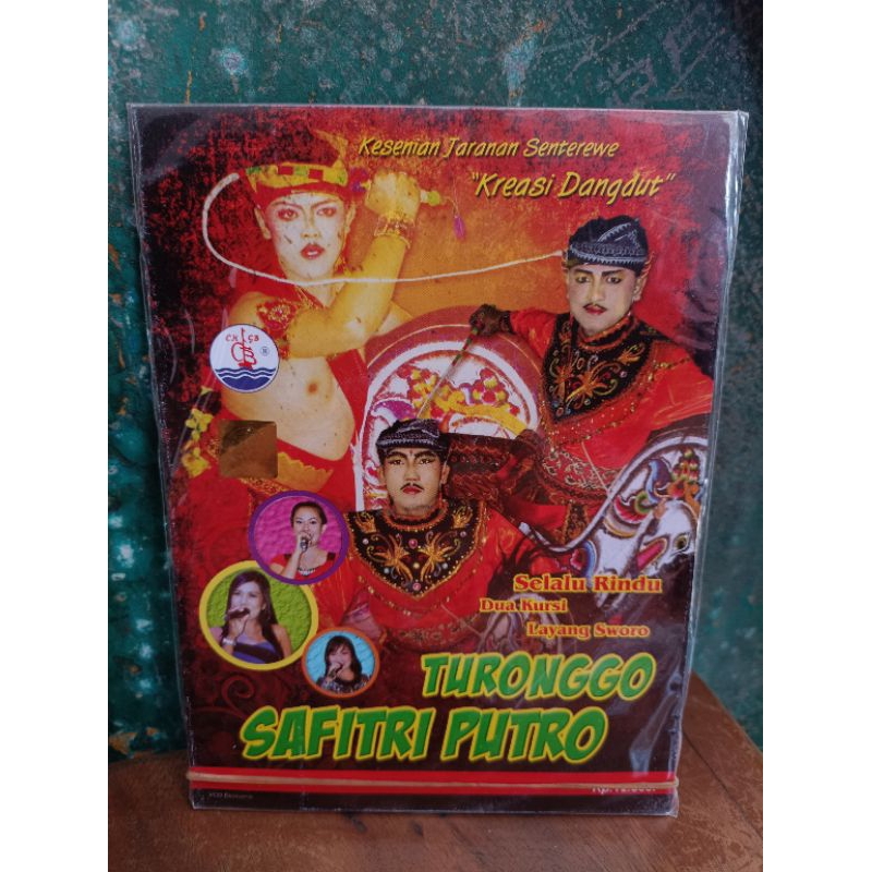 kaset vcd dvd turonggo safitri putro kesenian jaranan