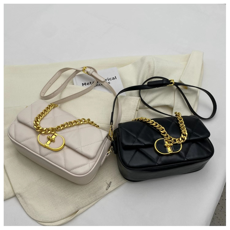 BJ62420 - BLACK/WHITE - TAS SLEMPANG WANITA FASHION KOREA CHINA IMPORT MODIS ELEGAN TERMURAH TERLARIS TERBARU BAGSTORE JAKARTA TAS BATAM ZC2420