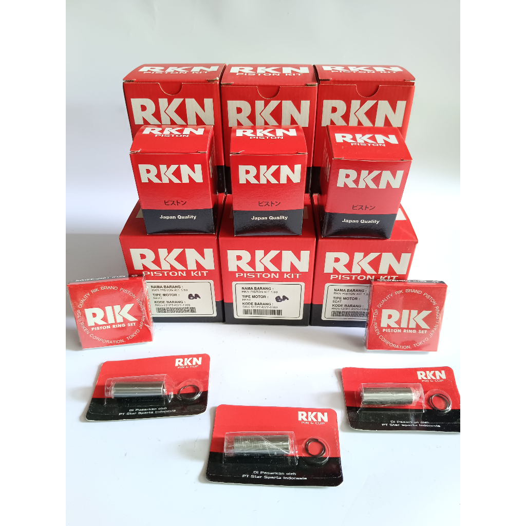 PISTON KIT RKN BEAT KARBU KVY OS 1,50