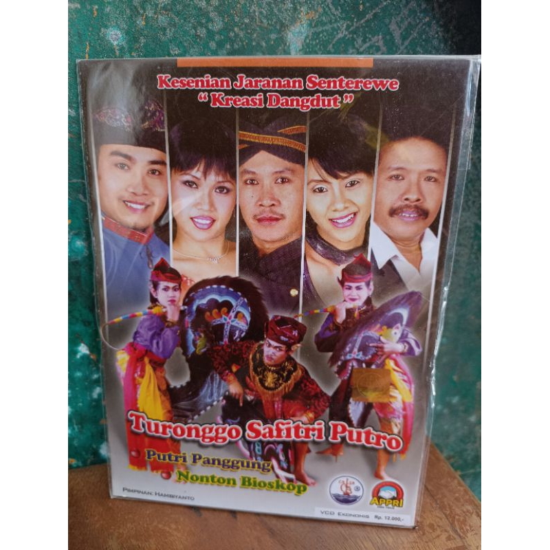 kaset vcd dvd kesenian jaranan senterewe turonggo safitri putro