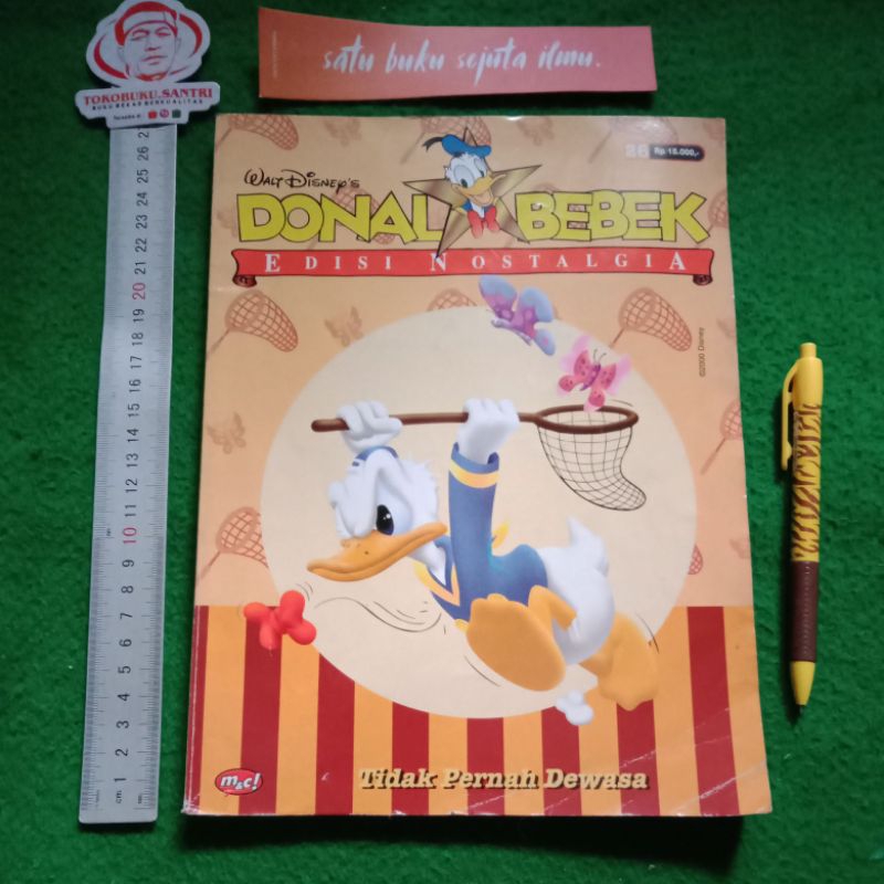 Majalah Donald Bebek Edisi Nostalgia : Tidak Pernah Dewasa.