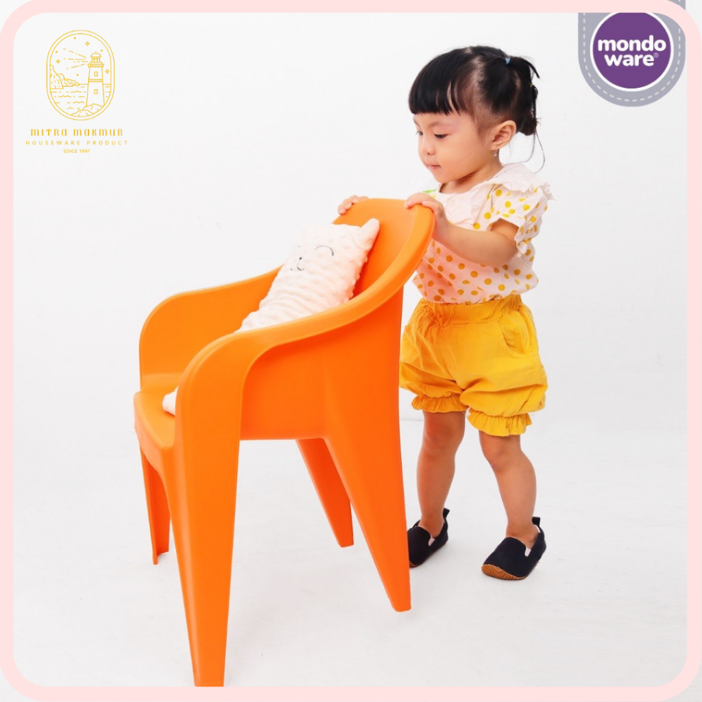 SALE!! MONDOWARE KURSI SANTAI PLASTIK ANAK KURSI ANAK RILEX PRESIDEN MINI CHAIR KP2