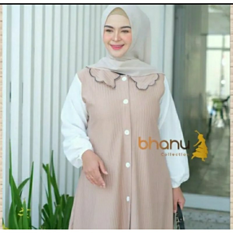 Gamis medina two tone