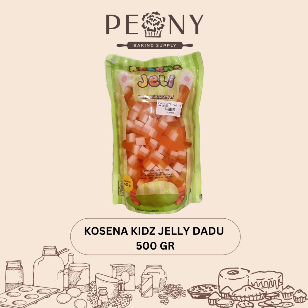 

KOSENA KDZ JELLY DADU TOPPING MINUMAN 500 GR