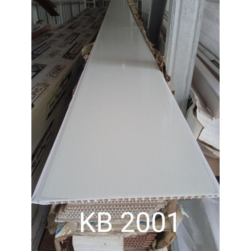 Plafon PVC Golden Glossy KB 2001 Atap Rumah Modern Minimalis Tahan Rayap Anti Jamur