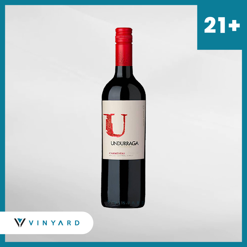 Undurraga Carmenere Chile Wine 750ml ( Original &amp; Resmi By Vinyard )