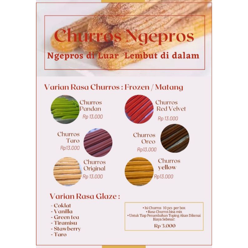 

Hampers Churros Nhepros