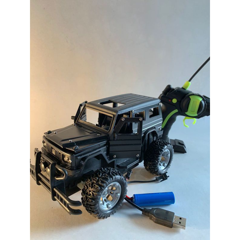 Rc Mobil Remot Control Jeep Rubicon Skala 1:18