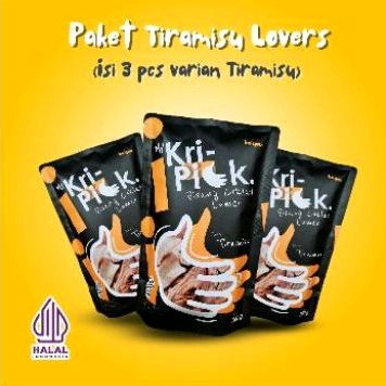 

Kripik pisang coklat lumer