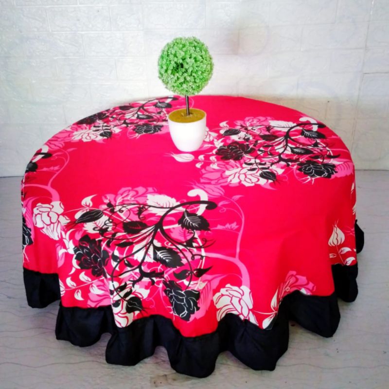 taplak meja oshin bulat taplak meja bulat lantai alas meja osin