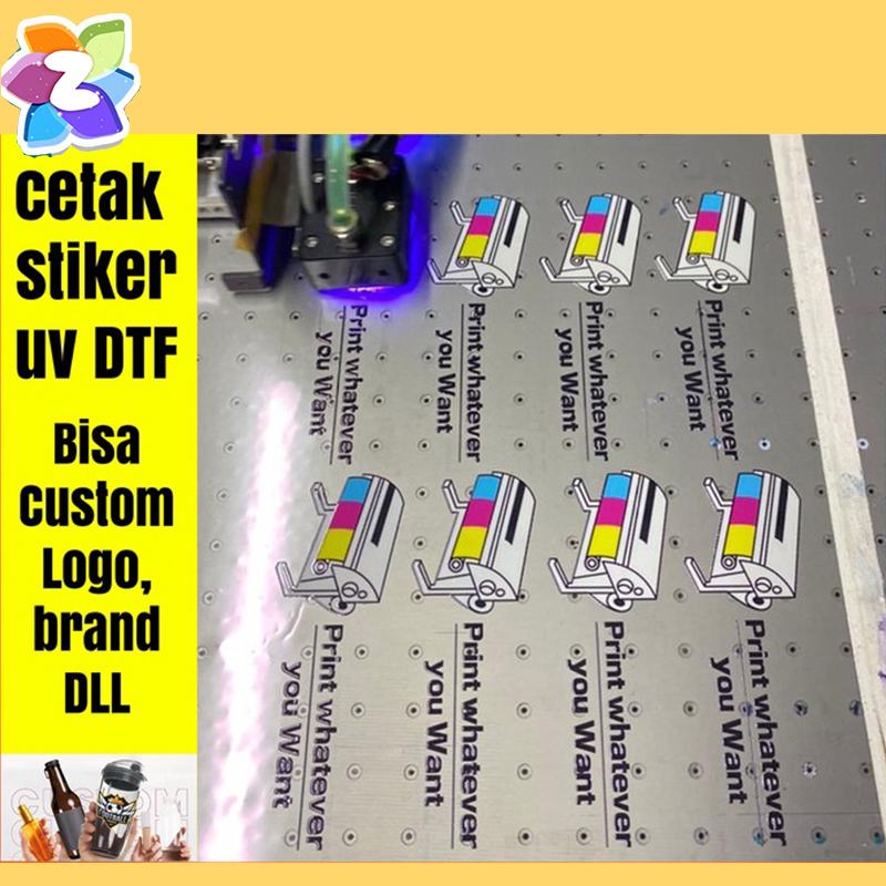

Cetak Stiker Label UV DTF Custom Timbul Tebal Sticker Logo Tahan Hujan dan Cuaca Panas Ukuran A3/A4