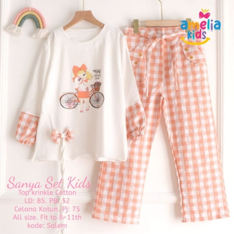 SONYA SET KIDS AMELIA SETELAN ANAK REMAJA