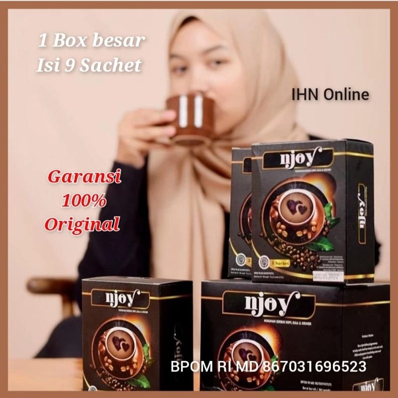 

KOPI NJOY ORIGINAL / KOPI NJOY BOX BESAR ISI 9 SACHET
